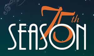 75th Anniversary Concert Postcard Front P4